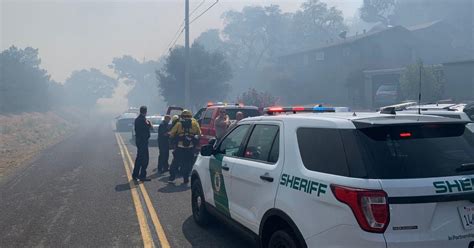 Evacuations Lifted in Novato Neighborhood Following Fire.